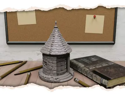 Celtic House Calendar 3D print model