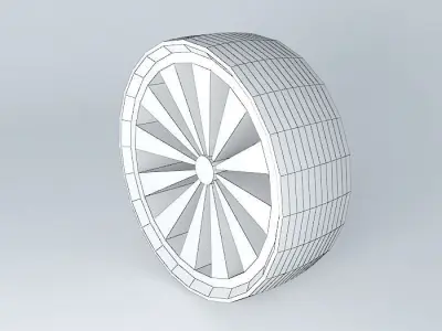 Tires - 1 wheel Free 3D model