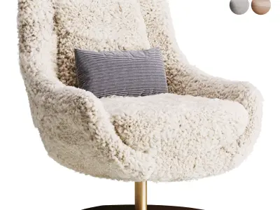 Elba Armchair 3D model