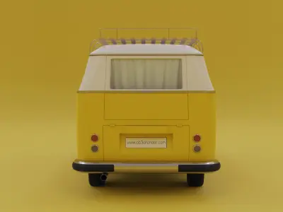 Volkswagen Kombi T1 3D model