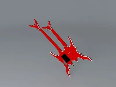 Sands DX2 guitar Free 3D model