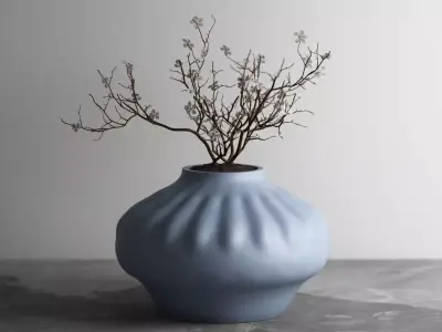 vase pot planter 3d print 884 3D print model