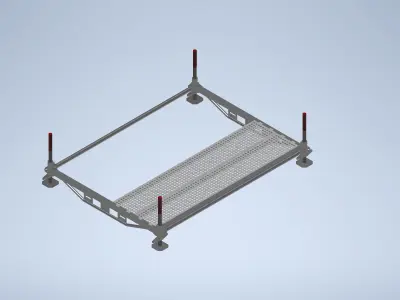 Scaffolding Allround Tower 3D model