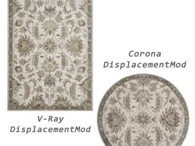Rugs No 204 Low-poly 3D model