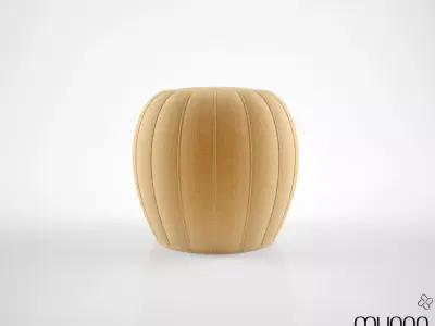Munna Mellow Ottoman 3D model