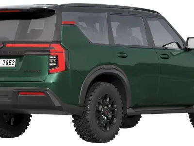 Nissan Armada 2025 3D model