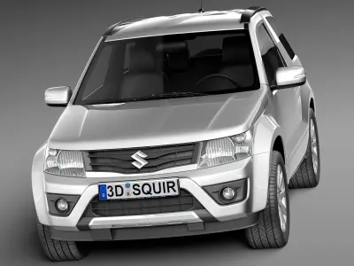 Suzuki Grand Vitara 3-door 2013 3D model