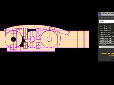 watch lock 3D print model