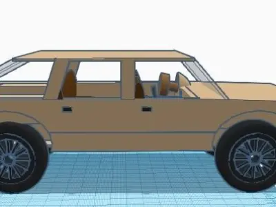 1980 AMC Eagle 3D model