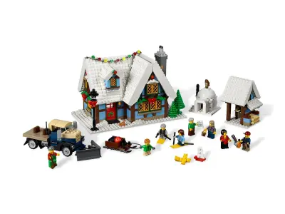 Wikibricks3D - 10229 Winter Village Cottage 3D print model