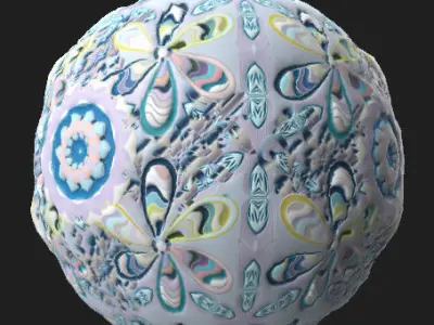 3 Doodles Surfaces PBR Texture Texture