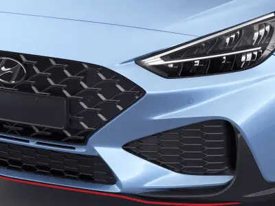 Hyundai i30 N 2021 3D model