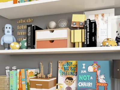 decorative set 30 3D model