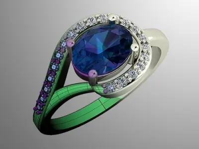 Ring  50 3D print model
