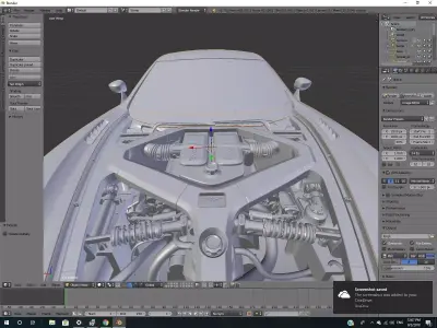 Aston Martin One 77 3D model