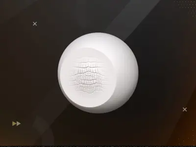 Reptile and Dragon Skin Alphas to use in ZBrush 3D model