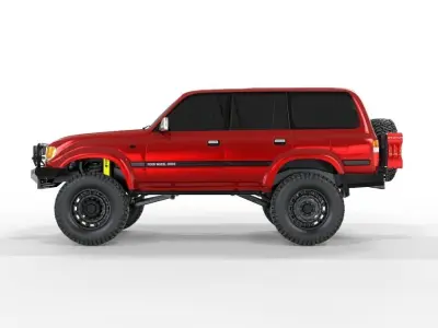 Toyota Land Cruiser Serie 80 Turbo 1999 Proline Edition 3D model