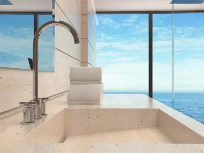 Bathroom 002 3D model
