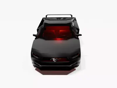 mustang sport car  3D model