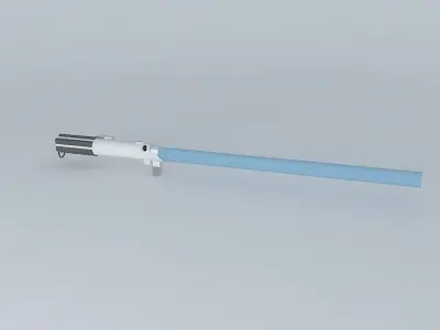 Star Wars Luke ANH LightSaber Free 3D model