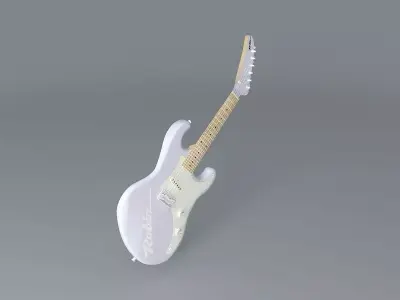 Robin Octave Guitar Free 3D model