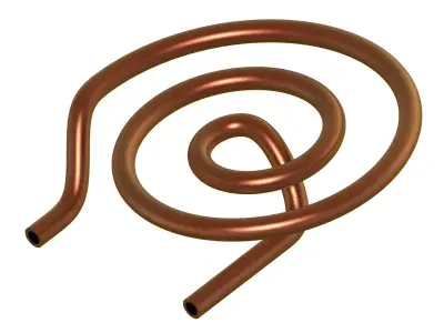 Induction Cooktop Heating Coil 3D print model