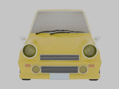 compact car 001 3D model