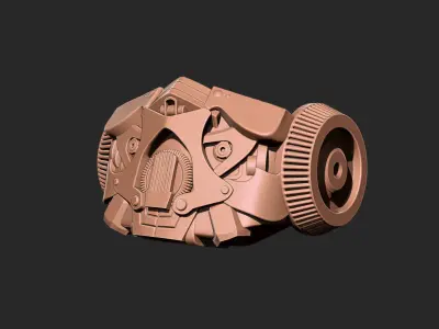 Bumblebee Face Mask 3D print model