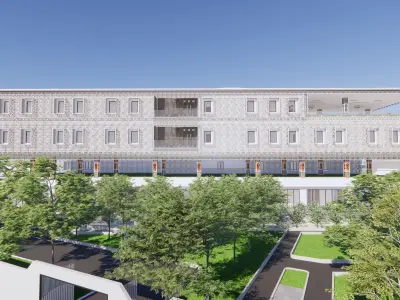 The Teatre Building Of Sambas Cultural Centre 3D model