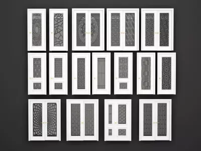 Decorative Door Collections  3D model