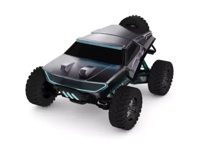 Rock Crawler 3D model PBR