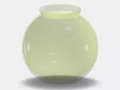 ARTIFICIAL Vase 3 Low-poly 3D model