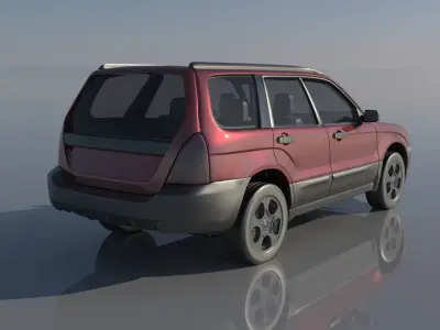 Subaru Forester 2003 3D print model