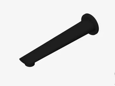 Wall Spout - Luxury - Argile Low-poly 3D model