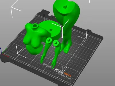 FLOWERPOT VESSEL ELEGANT TOUCH 05 Free 3D print model