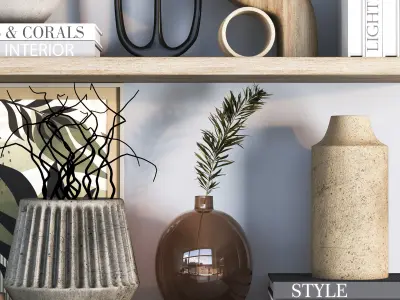 Decorative set 07 3D model