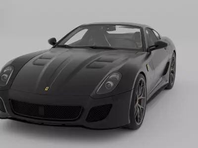 Ferrari 599GTO 3D model