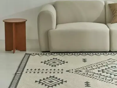 Hestia sisal look rug 3D model