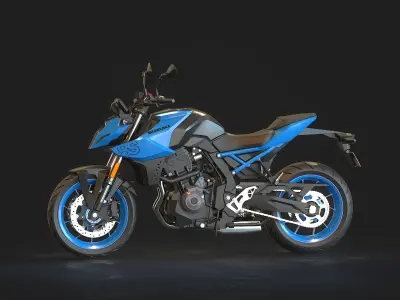 Base model  Suzuki GSX 8S 2023 3D model