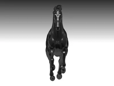 Horse animal 3D print model