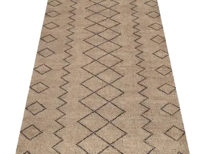 Rug Set 1386 3D model