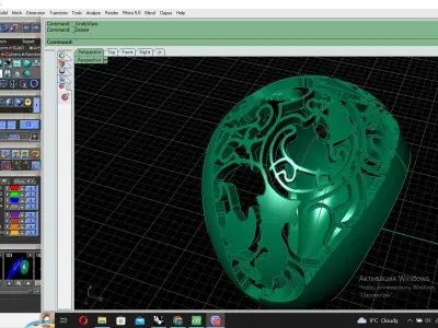 Ring man Free 3D print model