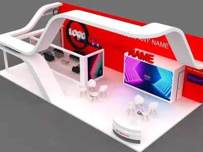Exhibition 3D model 6