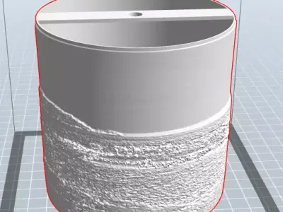 Landscape lamp 3d Printed  3D print model