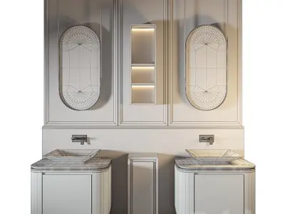 Luxury Bathroom 280 3D model