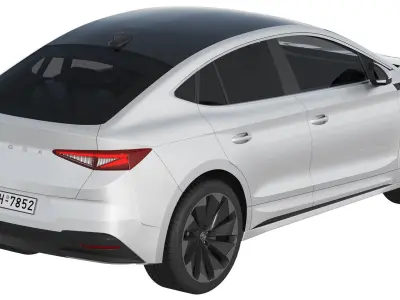 Skoda Enyaq Coupe iV 3D model