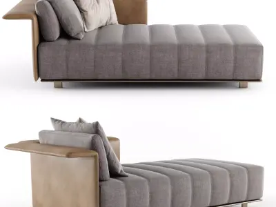 FREEMAN Chaise Longue 03 3D model