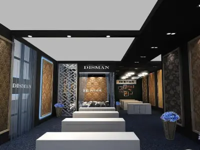 Exhibition - Area - 15X8-3DMAX2009-05 3D model