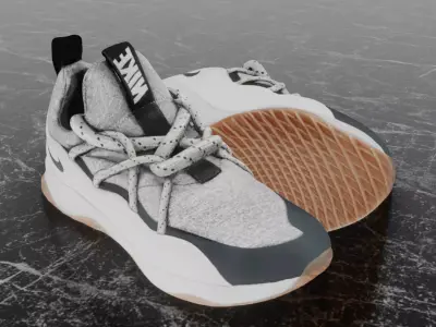 NIKE CITY LOOP 3D SHOES Low-poly 3D model