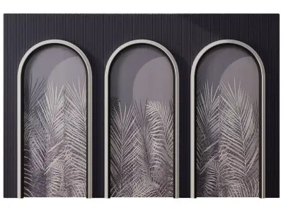 Wall Molding Collection 15 3D Models Low-poly 3D model